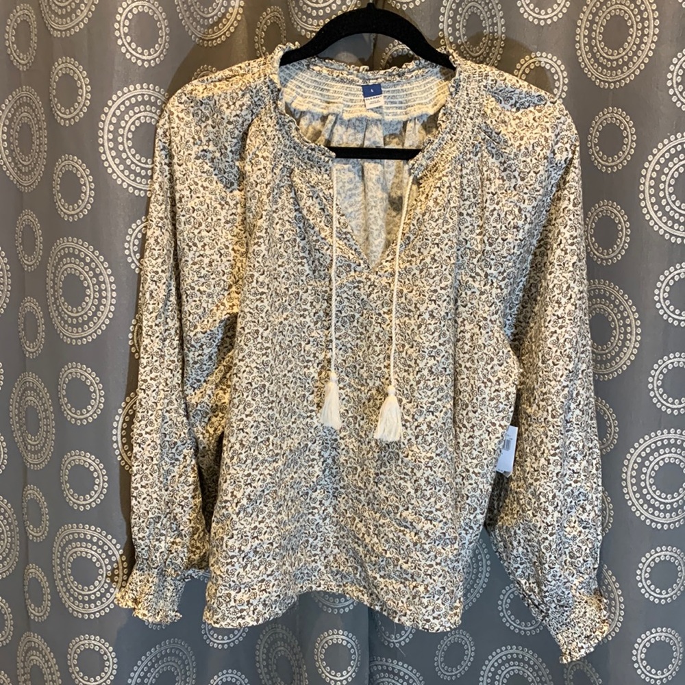 Women’s Old Navy Peasant Blouse (NWT)